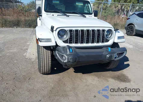2024 Jeep Wrangler 4Xe Sahara 4Xe from USA, damaged, VIN 1C4RJXP62RW270512
